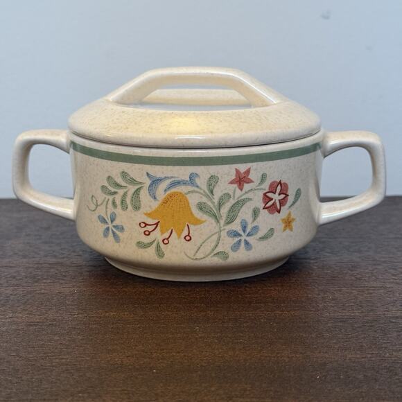 VTG Lenox Quakertown Temper-Ware Sugar with Lid Creamer Discontinued Replacement - Picture 9 of 16